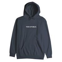 Public This Is Public Hoodie - Navy