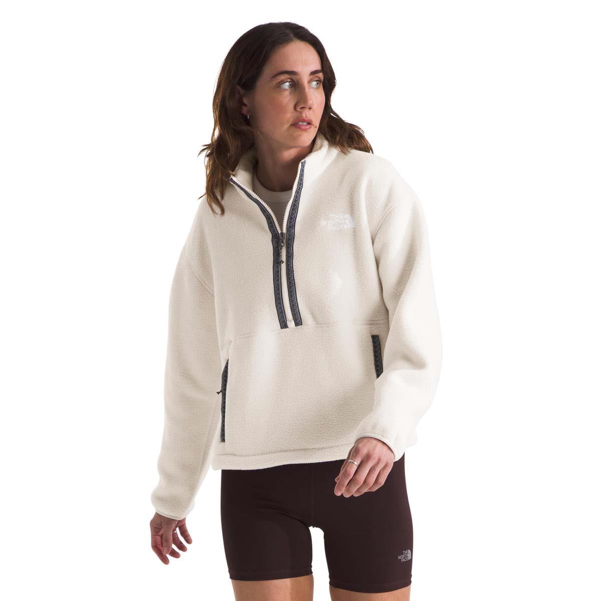 The North Face Women's Fleeski 1/4 Zip Pullover | Snowboards.com