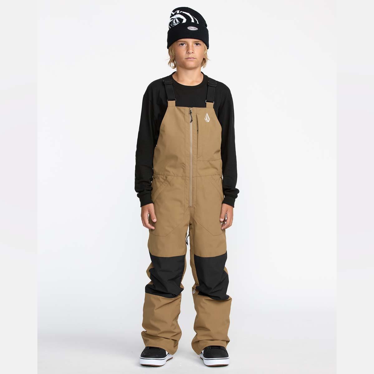 スノーボード VOLCOM KIDS JACKET & BARKLEY BIB OVERALL Kids' Barkley Insulated Bib Overall - 701 Cycle and Sport