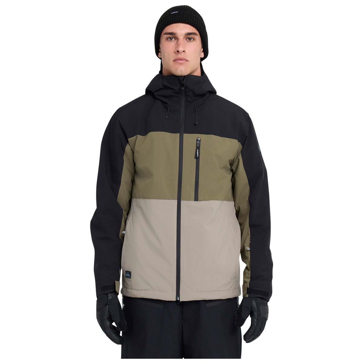 Quiksilver Men's Sycamore Block Jacket | Snowboards.com