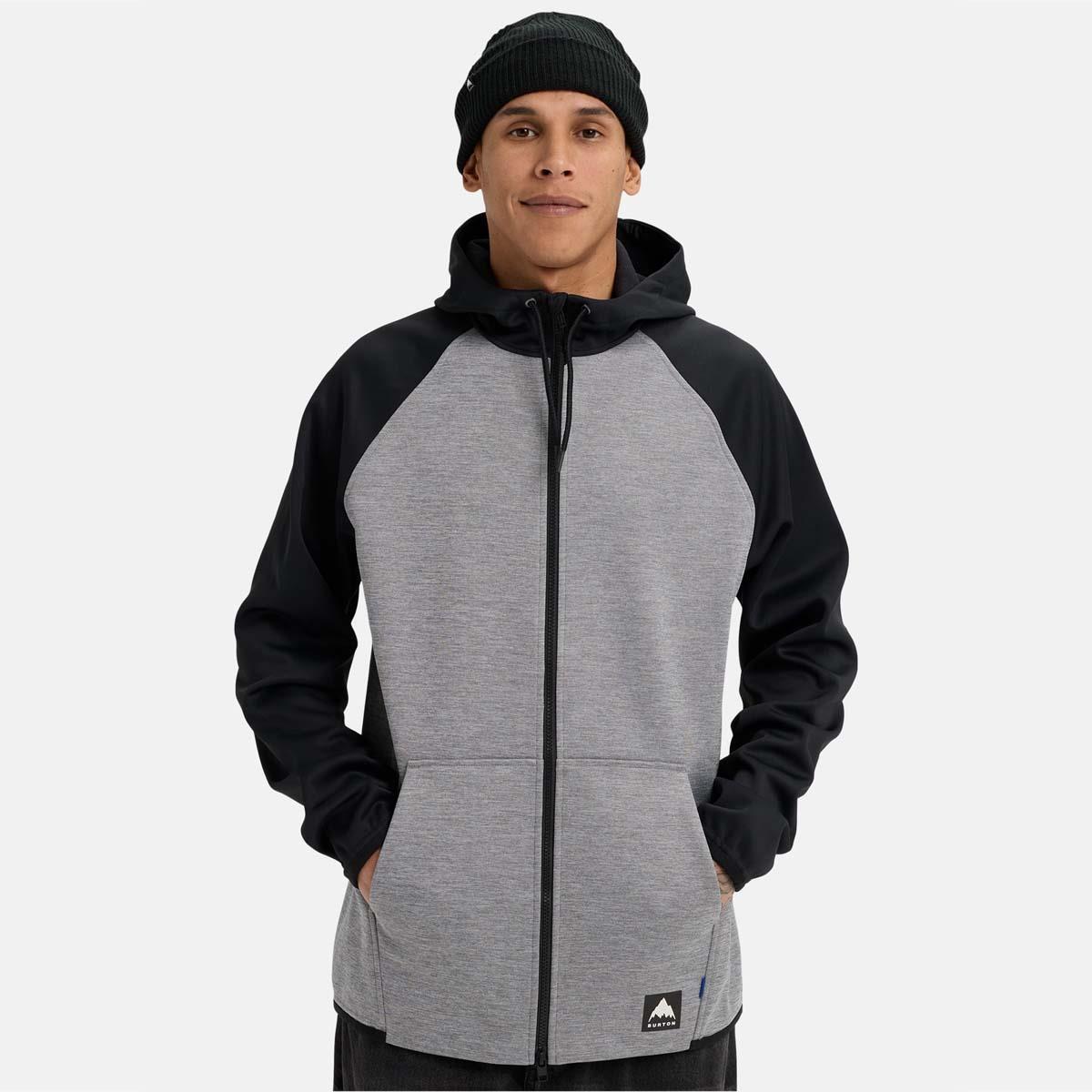 Burton Crown Weatherproof Full-Zip Fleece - Men's | Snowboards.com