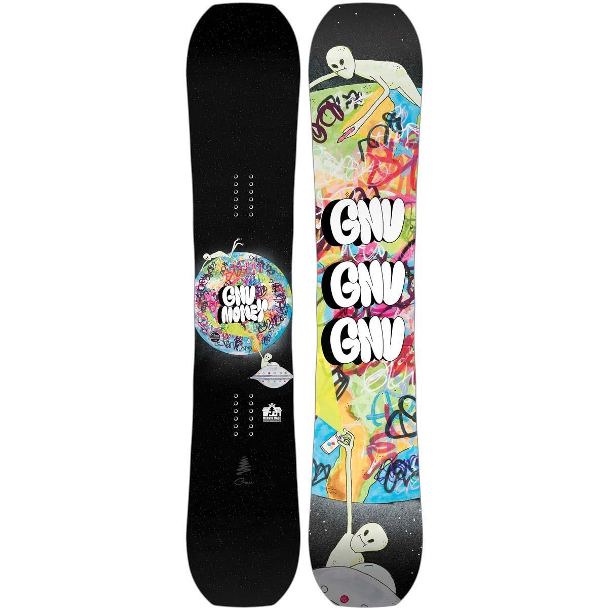 Gnu Men's Money Snowboard | Snowboards.com