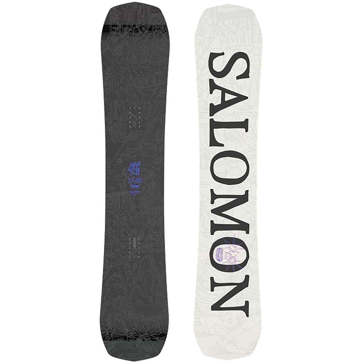 SALOMON スノーボード グレー/ホワイト/ブラック Salomon Men's Craft LTD Snowboard | Snowboards.com