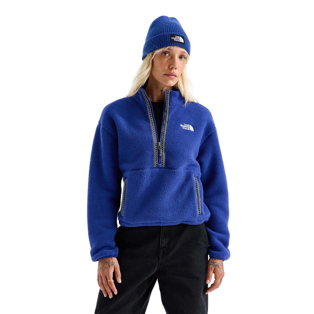 The North Face Women's Fleeski 1/4 Zip Pullover | Snowboards.com