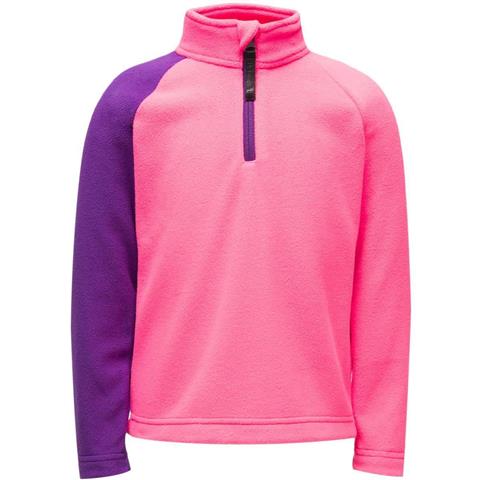 Spyder Speed Fleece Zip T-Neck - Youth Girl's