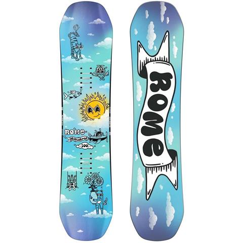 Rome Youth Minishred Contact Camber Snowboard