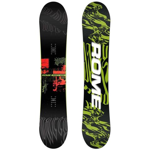 Rome Men's Party Mod Contact Camber Snowboard