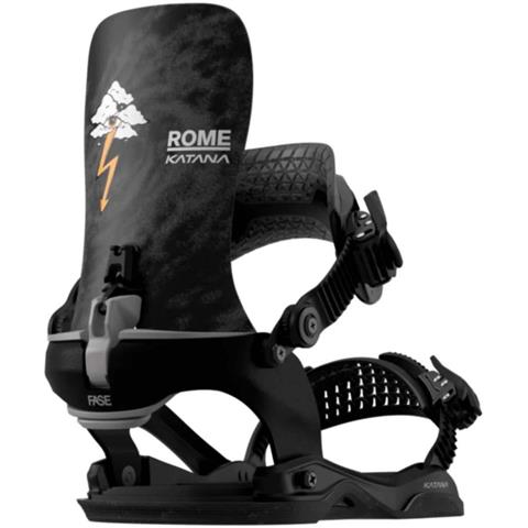 Rome Men's Katana AW AsymWrap FASE PRO Snowboard Bindings