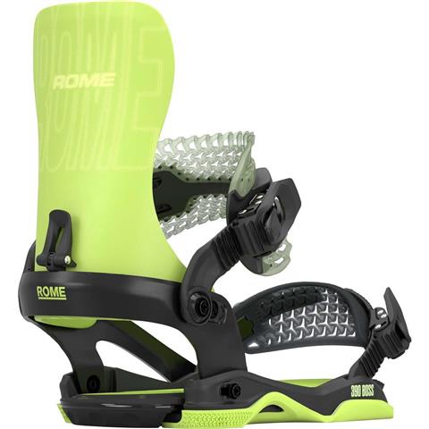 Rome Men's 390 Boss AW AsymWrap Snowboard Bindings