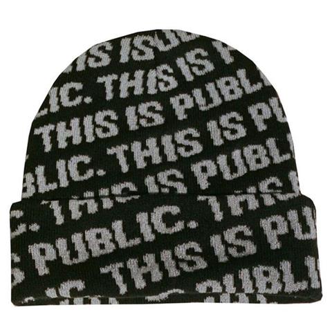 Public This Is Public Beanie