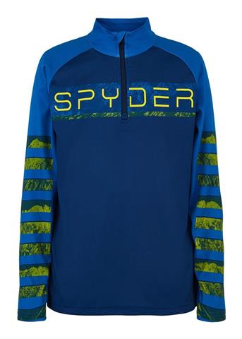 Spyder Peak Zip T-Neck - Boy's