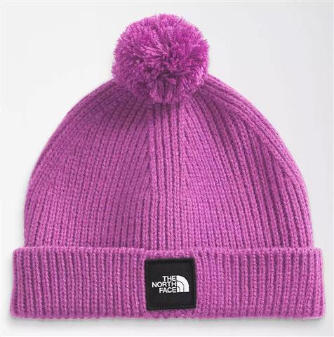 The North Face Littles Box Logo Pom Beanie