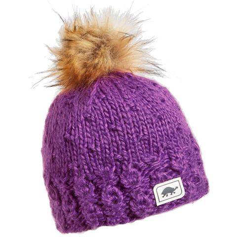 Turtle Fur Toddler Hazel Pom Beanie - Girl's