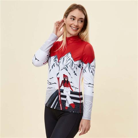 Krimson Klover Apres Anyone 1/4 Zip Base Layer Top - Women's