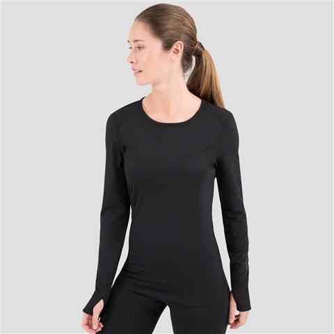 Terramar Women's 2.0 Cloud Nine Midweight Performance Baselayer Scoop Shirt