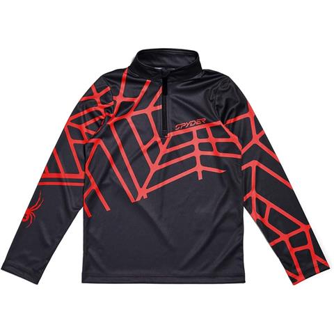 Spyder Boy's Spyder Radial Zip T-Neck