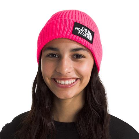 The North Face TNF Box Logo Cuffed Beanie - Youth