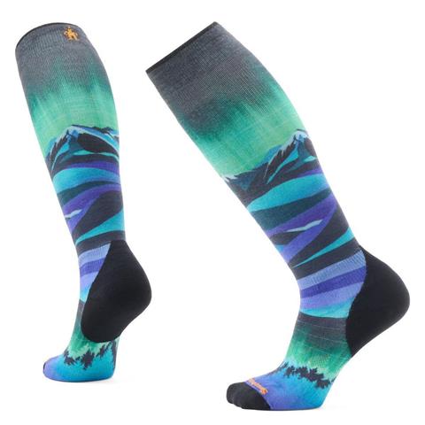 Smartwool Women's Ski Targeted Cushion Compression Print OTC Socks