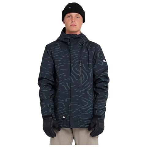 Quiksilver Men&#39;s Mission Printed Jacket