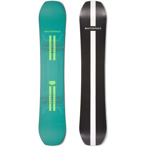 WhiteSpace Men&#39;s All-Mountain Freestyle AMF TWIN Snowboard