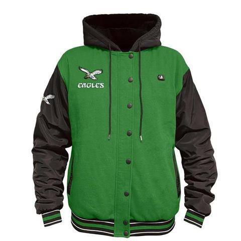 Men's ActionHeat Philadelphia Eagles 5V Heated Varsity Jacket