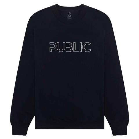 Public Snowboards Logo Crewneck