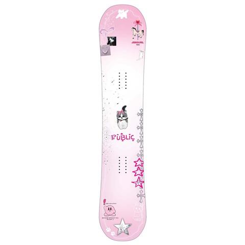 Public Snowboards Women&#39;s Jibgurl Camber Snowboard