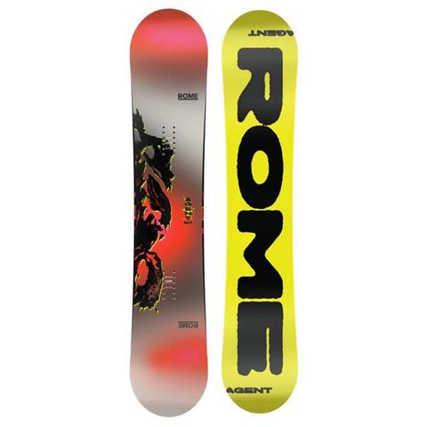 Rome Men's Agent Fusion Camber Snowboard