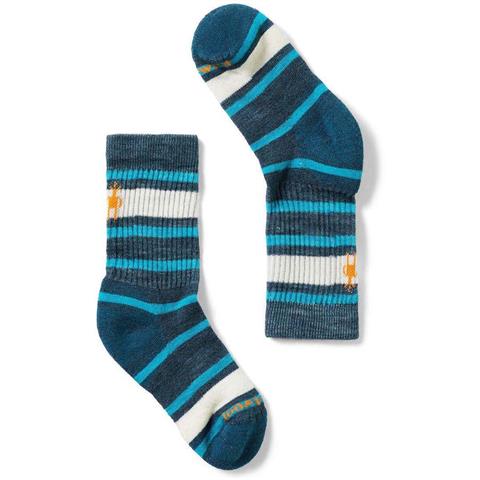 Smartwool Kids&#39; Hike Light Cushion Striped Crew Socks