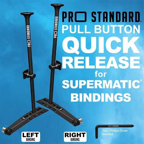 Pro Standard Pull Button Quick Release for Supermatic Bindings