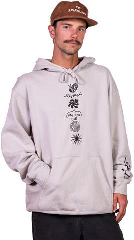 Spiral Wax Glyph Hoody