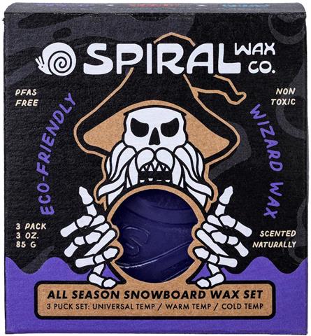Spiral Wax Wizard Wax 3-Pack - Warm/All/Cold