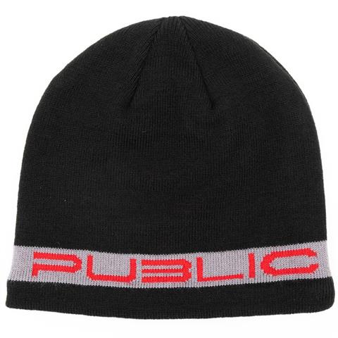Public Stretch Logo Skully