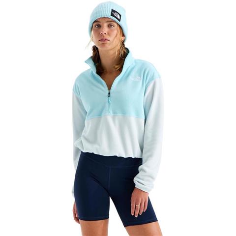 The North Face Women's Glacier Fleece 1/2 Zip Short Jacket