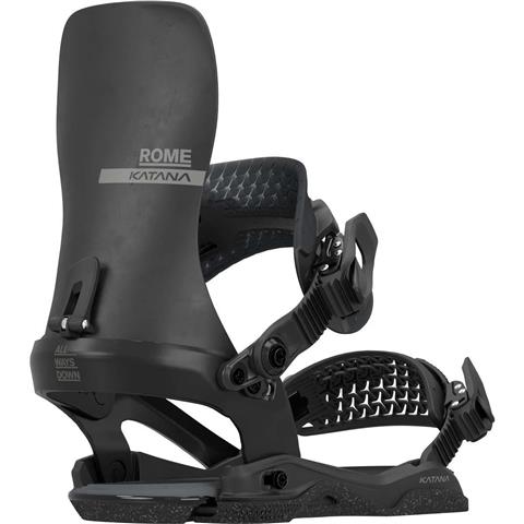 Rome Men's Katana AW AsymWrap Snowboard Bindings