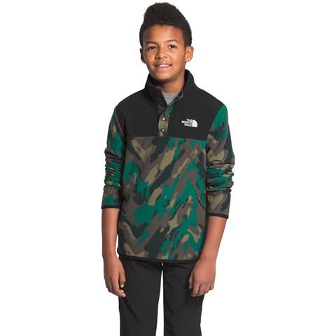 The North Face Glacier 1/4 Snap Pullover - Youth