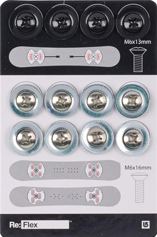 Burton M6 Channel  Replacement Hardware Screws