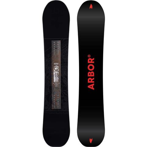 Arbor Men's Red Gerard Pro Snowboard