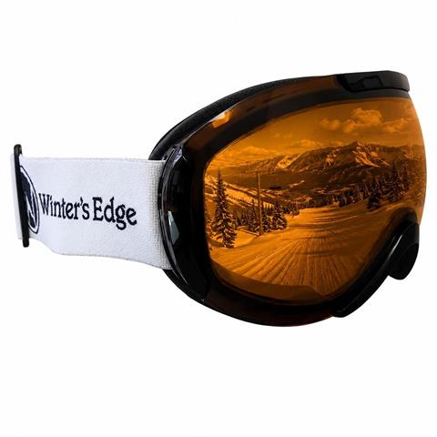 Winter's Edge Double Lens Goggle (White Strap)