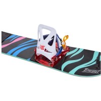 Burton Kids' Grom Binding - Red / Multi