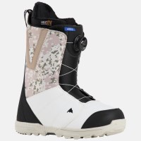 Burton Moto Boa Snowboard Boots - Men's - Black / White / Snowfall Camo