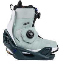 Burton Women's Step On® Re:Flex Snowboard Bindings - Deep Emerald / White