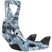 Burton Women's Step On® Re:Flex Snowboard Bindings - Blue Butterflies