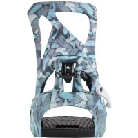 Burton Women's Step On® Re:Flex Snowboard Bindings - Blue Butterflies