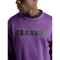 Burton Oak Crew - Men's - Imperial Purple Heather