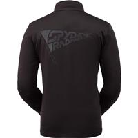 Spyder Paramount Zip T Neck - Men's - Black Ebony