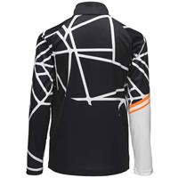 Spyder Hideout Zip T-Neck - Boy's - Black