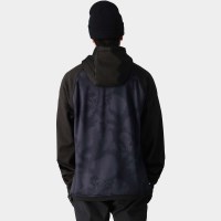 686 Mens Bonded Fleece Hoody - Iron Maiden Eddies Black