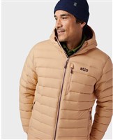 Stio Men's Hometown Down Hooded Jacket - Ranch Road