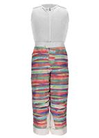 Spyder Bitsy Sparkle Pant - Girl's - Multi Splatter Print / White